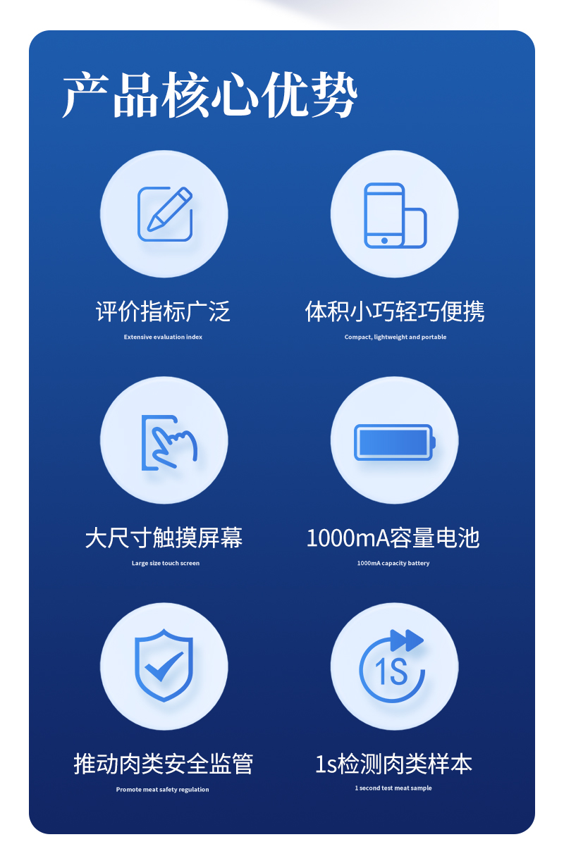 掌上式生鲜肉新鲜度分析仪